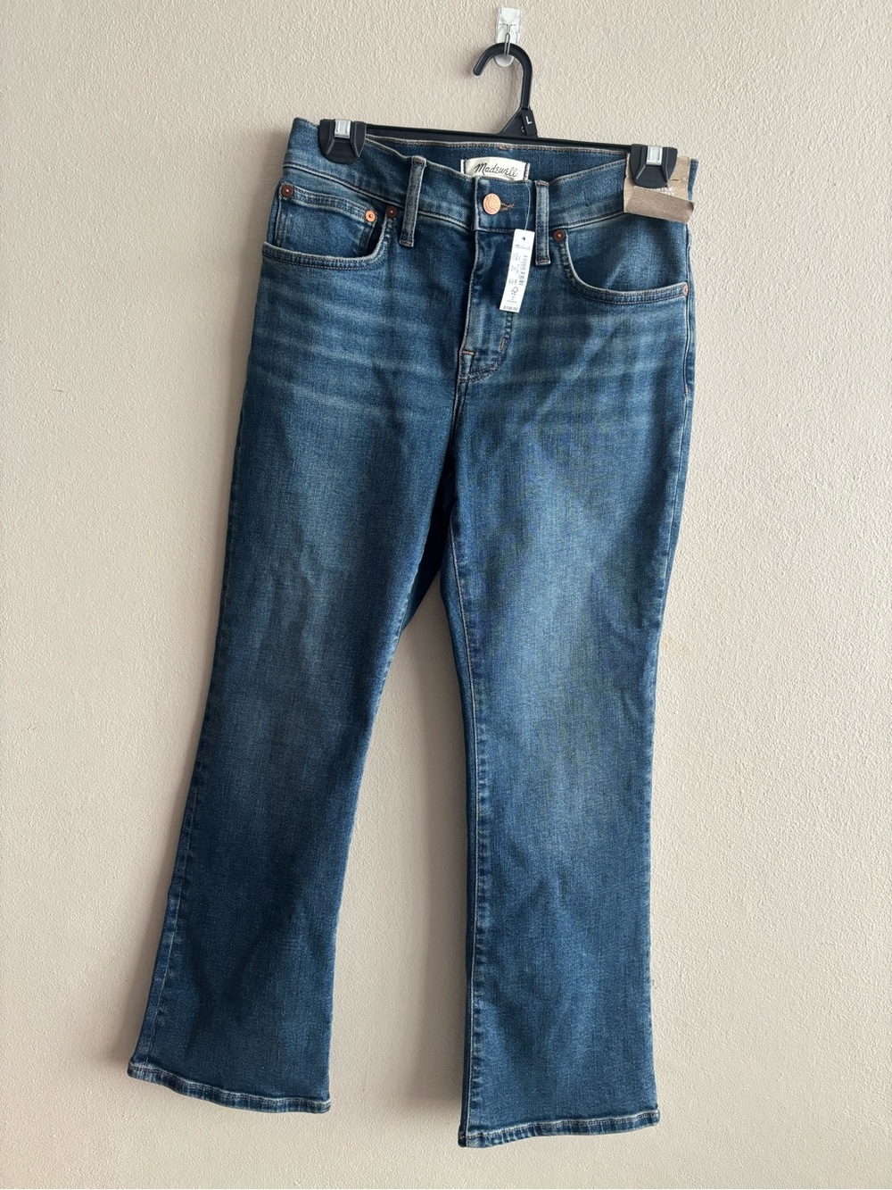 Madewell Mid Rise Kick Rise 27P Flared Jeans
